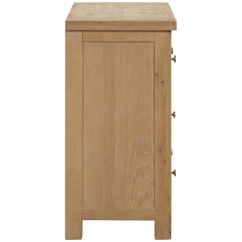 Chalais Oak 7 Drawer Wide Chest